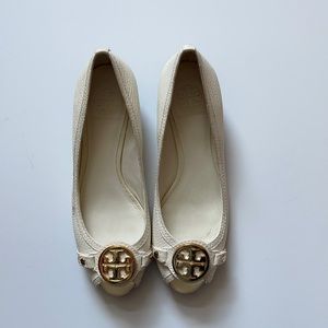 Tory Burch Heeled Peep Toe Shoes